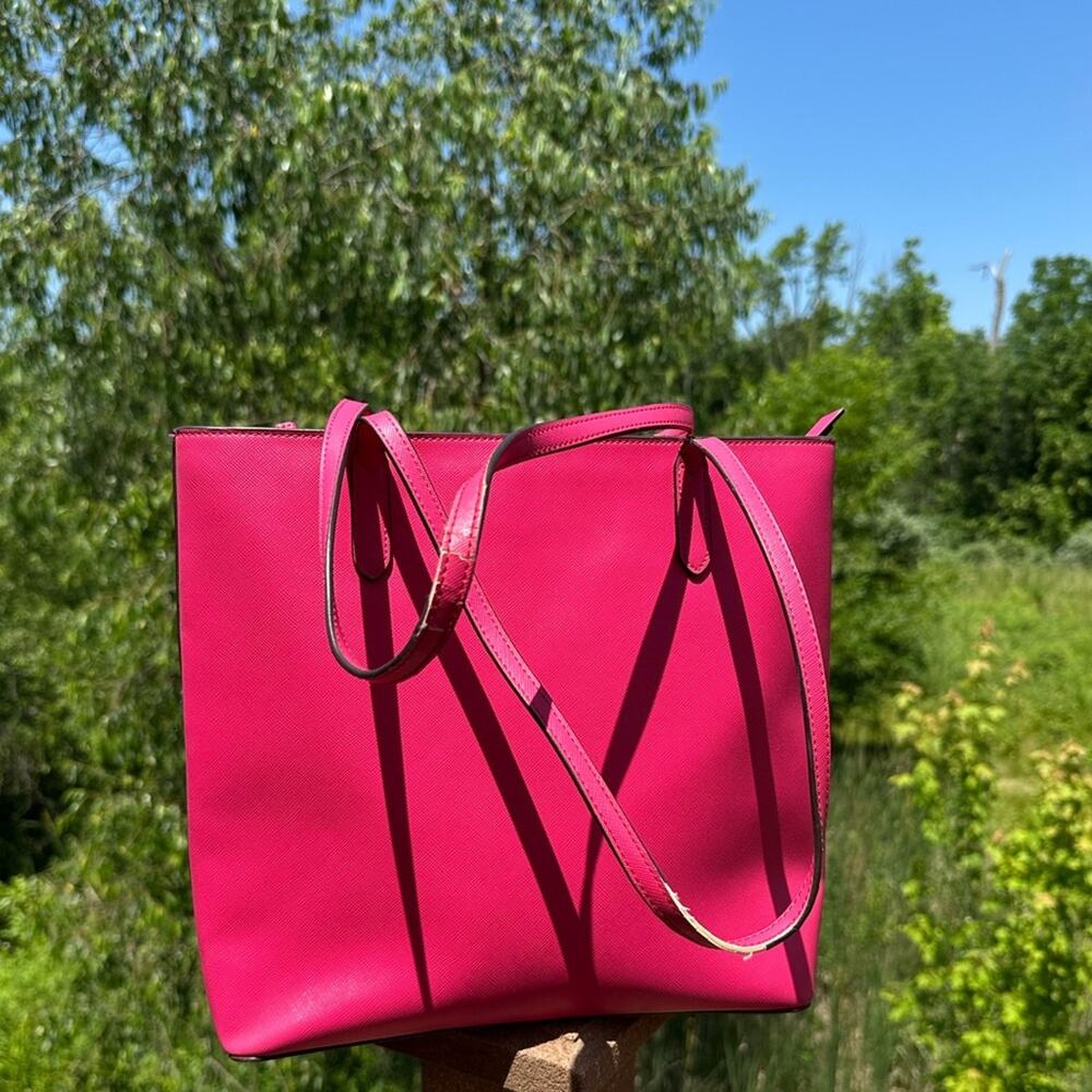 Kate Spade Pink Tote with Modern Silhouette - Picture 7 of 16